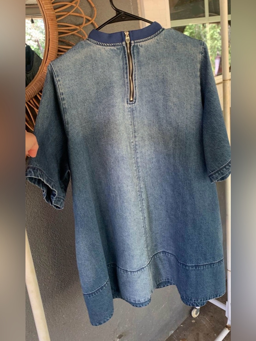 Free People Harlow Mini Dress - Blue - Picture 6 of 6